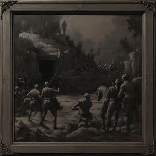 Sealstorm Ornamentics style, Midjourney V6.1: classical 18th-century oil painting