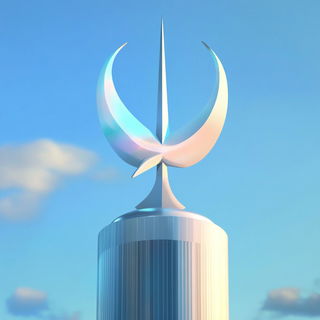 Pomegranate Dryad style, Midjourney V6.1: bold minimalist logo design for Istanbul city municipal services