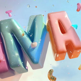 Pomegranate Dryad style, Midjourney V6.1: typographic composition with large letters