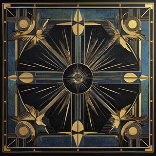 Whorlweave style, Midjourney V6.1: traditional folk art
