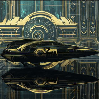 Whorlweave style, Midjourney V6.1: cinematic shot from sci-fi movie