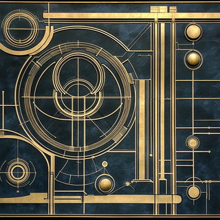 Whorlweave style, Midjourney V6.1: technical infrastructure blueprint schematics
