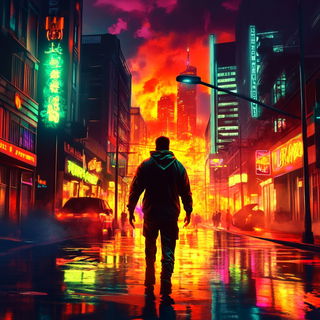 Brocadetail style, Midjourney V6.1: cinematic shot from sci-fi movie