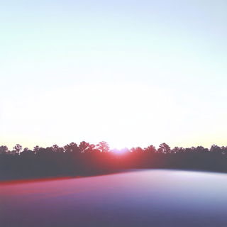 Floodmark Assemblies style, Midjourney V6.1: realistic landscape photograph of quiet dawn