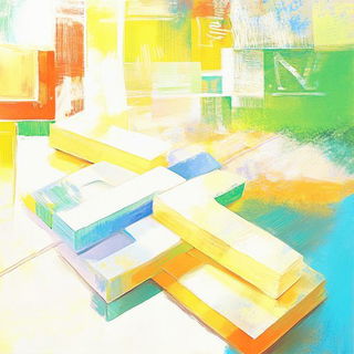 Candyland Rocaille style, Midjourney V6.1: typographic composition with large letters