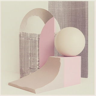 Tempestochrome style, Midjourney V6.1: abstract 3D render