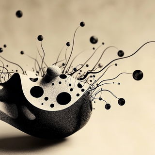 Solarchism style, Midjourney V6.1: abstract 3D render