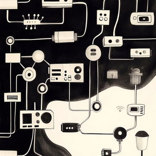 Solarchism style, Midjourney V6.1: technical infrastructure blueprint schematics