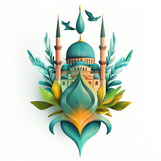 Bazaarflow style, Midjourney V6.1: bold minimalist logo design for Istanbul city municipal services