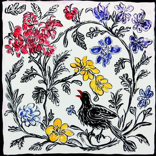 Kelmere Brushworks style, Midjourney V6.1: traditional folk art