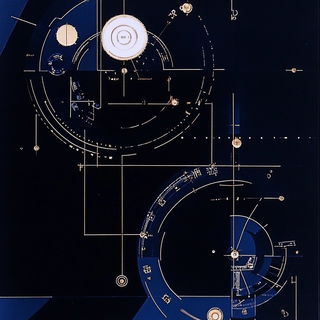Lanternblack Folktale style, Midjourney V6.1: technical infrastructure blueprint schematics