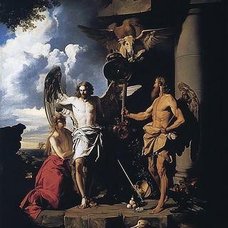 Whitefield Megasurvey style, Midjourney V6.1: classical 18th-century oil painting
