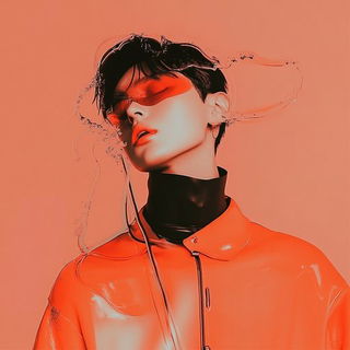 Scourpaint style, Midjourney V6.1: abstract 3D render
