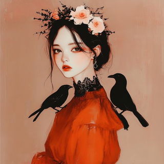 Scourpaint style, Midjourney V6.1: traditional folk art