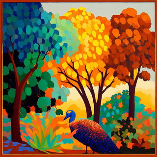 Burincloud style, Midjourney V6.1: traditional folk art