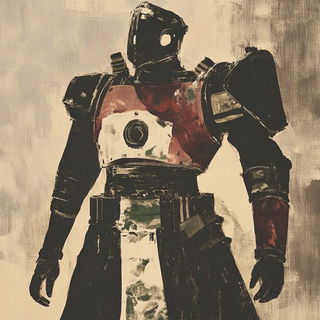 Sprocket Weather style, Midjourney V6.1: concept art character design of retropunk steam knight