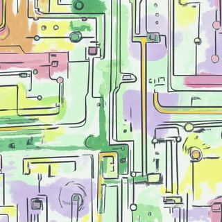 Campyromyth style, Midjourney V6.1: technical infrastructure blueprint schematics