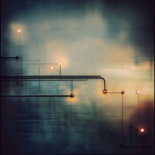 Aureate Marblery style, Midjourney V6.1: technical infrastructure blueprint schematics