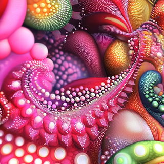 Puppetglow style, Midjourney V6.1: abstract 3D render