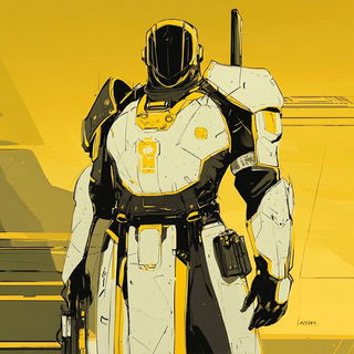 Swellcut style, Midjourney V6.1: concept art character design of retropunk steam knight