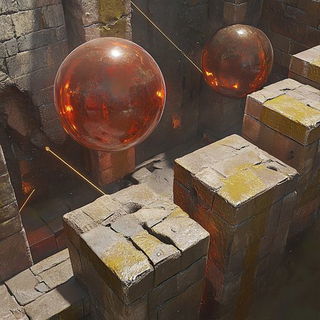 Canalpatch style, Midjourney V6.1: abstract 3D render