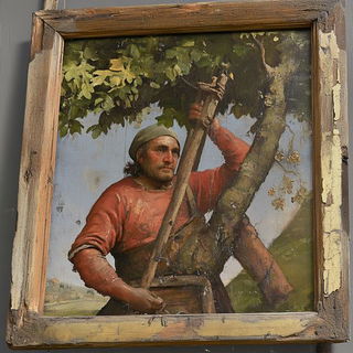 Canalpatch style, Midjourney V6.1: classical 18th-century oil painting