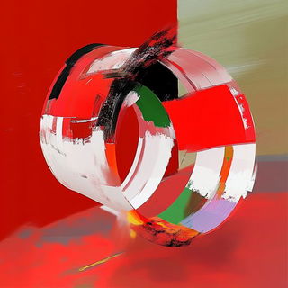 Pyrrole Shadow Cantata style, Midjourney V6.1: abstract 3D render