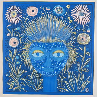 Vapourkin style, Midjourney V6.1: traditional folk art