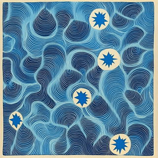 Vapourkin style, Midjourney V6.1: creative pattern composition