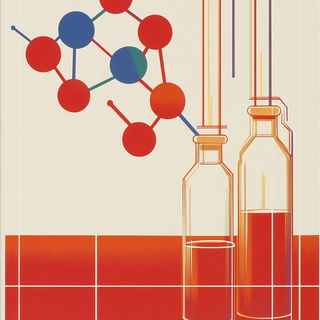 Ribcage Vastlands style, Midjourney V6.1: editorial illustration for popular scientific magazine cover