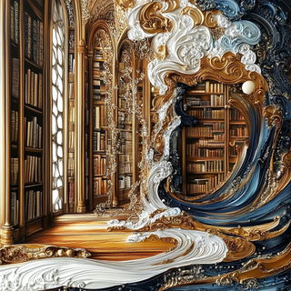 Lyrid Cascade style, Midjourney V6.1: Midlibrary