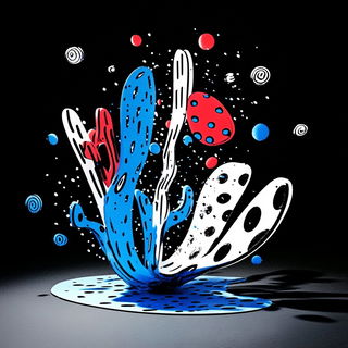 Tidecrest Armorial style, Midjourney V6.1: abstract 3D render
