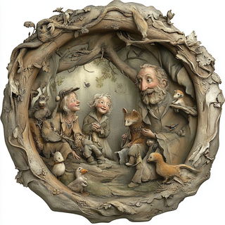Marinerocurlic style, Midjourney V6.1: classical 18th-century oil painting