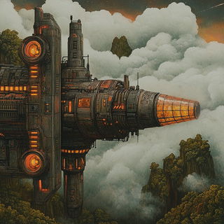 Port Verdant style, Midjourney V6.1: cinematic shot from sci-fi movie