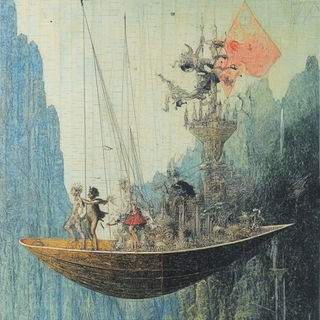 Vitrified Wildling style, Midjourney V6.1: classical 18th-century oil painting