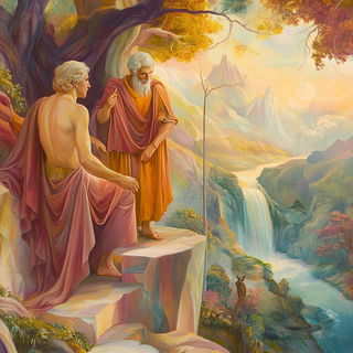 Chromogear Anime style, Midjourney V6.1: classical 18th-century oil painting