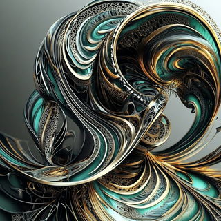 Harbor Popcut style, Midjourney V6.1: abstract 3D render