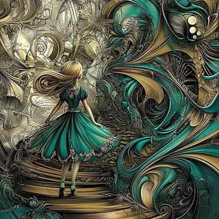 Harbor Popcut style, Midjourney V6.1: retro fairy-tale illustration