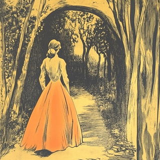 Virelith style, Midjourney V6.1: retro fairy-tale illustration