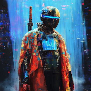 Sunken Cuerda style, Midjourney V6.1: concept art character design of retropunk steam knight