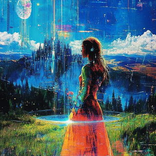 Sunken Cuerda style, Midjourney V6.1: retro fairy-tale illustration