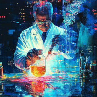 Sunken Cuerda style, Midjourney V6.1: editorial illustration for popular scientific magazine cover