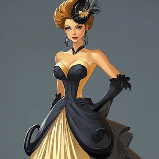 Pinkwire Fairground style, Midjourney V6.1: haute-couture fashion outfit