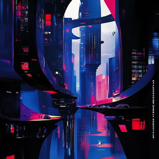 Celcut Terraforma style, Midjourney V6.1: megacity with futuristic bioarchitecture