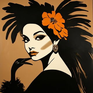 Smelted Spectacle style, Midjourney V6.1: traditional folk art