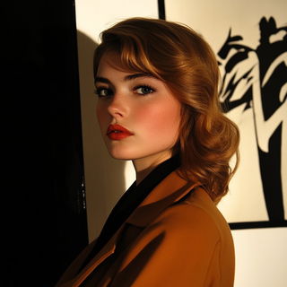 Smelted Spectacle style, Midjourney V6.1: photographic portrait of female protagonist