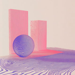 Atelier Coralcap style, Midjourney V6.1: abstract 3D render