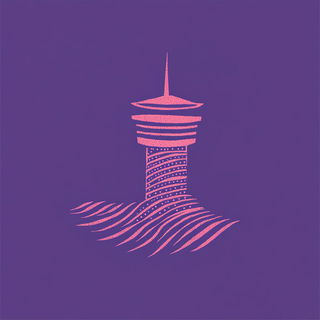 Atelier Coralcap style, Midjourney V6.1: bold minimalist logo design for Istanbul city municipal services
