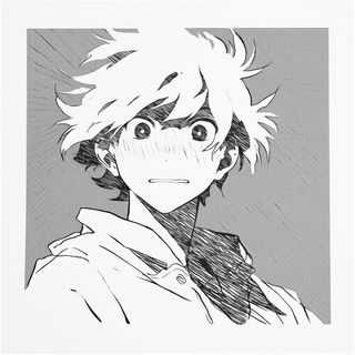 Atelier Coralcap style, Midjourney V6.1: black-and-white manga comic strip