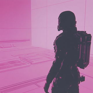 Atelier Coralcap style, Midjourney V6.1: cinematic shot from sci-fi movie